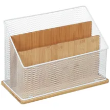 Relaxdays 10042706 Schreibtischablage