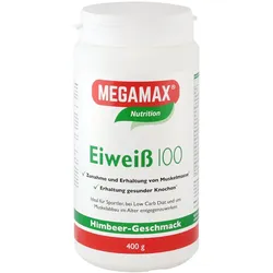MEGAMAX Eiweiß 100 HIMBEERE 400 g