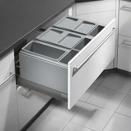 HAILO Abfallsystem AS XXL 800 12 l Grau