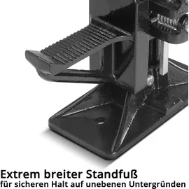 STAHLWERK Wagenheber Stahl 104 cm schwarz