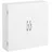 VASAGLE Wandschrank 18 cm x 60 cm x 60 cm Weiß