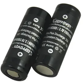 Keeppower IMR18500 1100 mAh 1 St.