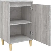 vidaXL Nachtschrank Grau Sonoma 40 x 35 x 70 cm Holzwerkstoff