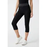 Freequent Caprileggings FQSHANTAL-CA-POWER Skinny Schwarz S