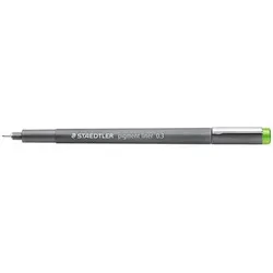 STAEDTLER 308 03-51 pigment liner 0.3 mm - 6 new colours single - light green