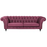 Soho Einzelsofa Churchill ¦ lila/violett ¦ Maße (cm): B: 252 H: 79 T: 100.0