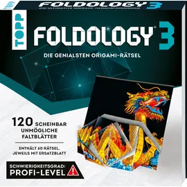 TOPP Foldology 3 – Die genialsten Origami Rätsel. 60 scheinbar unmögliche Falträtsel für helle Köpfe und geschickte Hände