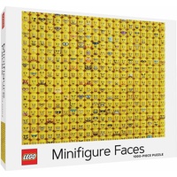 Abrams & Chronicle LEGO Minifigure Faces 1000-Piece Puzzle