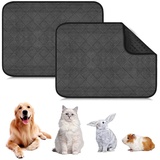 Pipi Pads Für Meerschweinchen: 2 Stück 120 X 60 Cm Pipi Pads Meerschweinchen, Käfig Einlagen, Pipi Pads Wasserdichte Anti-rutsch, Waschbar Pipi Pad, Pipi Matten Für Hunde Chinchillas Kaninchen Hamster