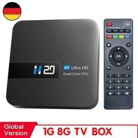 H20 Smart Android Tv Box Android 10,0 2Gb 16Gb 4K Hd H.265 Media Player Tv Box A