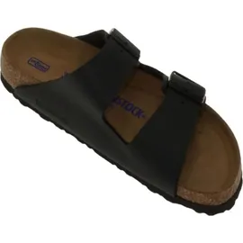 Birkenstock Arizona Weichbettung Birko-Flor schmal schwarz 46