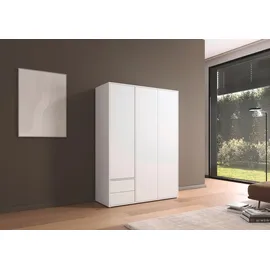 Rauch Drehtürenschrank Nabila 140 x 194 x 53 cm Weiß