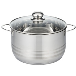 ELO Basic Topfserie Brillant Fleischtopf, Bratentopf mit einer hohen Anti-Kratzbeständigkeit, Durchmesser: 20 cm