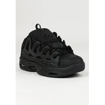 OSIRIS D3 2001 Skateschuh, Schwarz (Schwarz/Schwarz/Schwarz), 45 EU - 45 EU