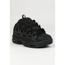 OSIRIS D3 2001 Skateschuh, Schwarz (Schwarz/Schwarz/Schwarz), 45 EU - 45 EU