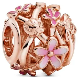 Pandora Charm Moments – Offenes rosafarbenes Gänseblümchen 788772C01