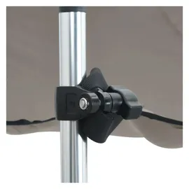 vidaXL Sonnenschutz T-Top-Beschattungsverlängerung 174 x 205 x (115-194) cm Anthrazit