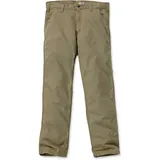 CARHARTT Rugged Flex Rigby Dungaree, Cargohose - Beige - W40/L30