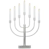 seasonals LED Fensterleuchter LED-Metalleuchter Anywhere\ silber \ chrom 1075