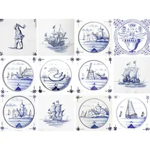 OTTO home Fliesenaufkleber Maritim 12er Set Sticker selbstklebend 12cm x 15cm