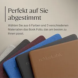 reMarkable Book Folio für reMarkable Paper Pro Move Grau