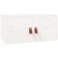 vidaXL Wandregal 60 x 30 x 30 cm Weiß