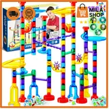 Murmelbahn Labyrinth 150 Stück Marmor Bausteine Kinder Lernspielzeug Geschenk