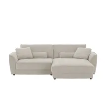 Lounge Collection Ecksofa Erion ¦ creme ¦ Maße (cm): B: 264 H: 83 T: 200.0