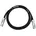 BlueOptics 40G-QSFP-QSFP-C-0501 kompatibles BlueLAN DAC SC252501K5M28 Transceiver Schwarz