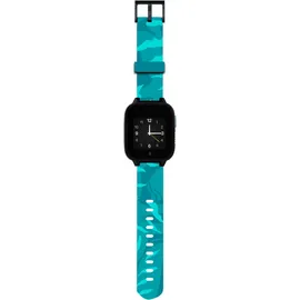 XPLORA XGO3 Strap - Turquoise Dinosaur