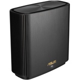 Asus ZenWiFi XT9 AX7800 1er Pack Schwarz kombinierbarer Router (Tethering als 4G und 5G Router-Ersatz, Whole-Home Tri-Band AI Mesh WiFi 6 Router, 2.5G Port, Abdeckung von bis zu 265qm / 4+ Räumen)