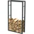 BC-ELEC Holzablage HHWPF0023 Stahl 150 x 80 x 25 cm Schwarz