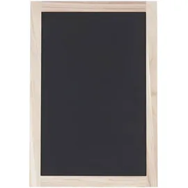 Mendler 2er-Set Wandtafel HWC-C18, Kreidetafel Schreibtafel Schiefertafel Dekotafel Notiztafel ~ 60x40cm