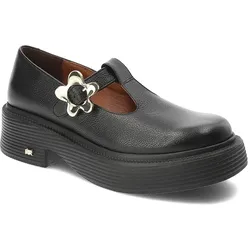 Schwarze Halbschuhe Karino Modische Damenschuhe, 39