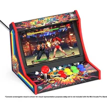 IMP Tech Mini Arcade Pro Retro Game Cabinet Nintendo Switch 2 0 GB Schwarz/Rot Spielesammlung, 2 Controller