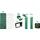 GAH Alberts Gartenzaun Fix-Clip Pro 25 m x 122 cm Grün/Stahl