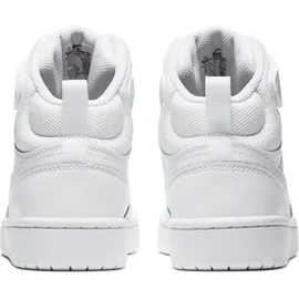 Nike Court Borough Mid 2 Sneaker Kinder white/white-white 36.5