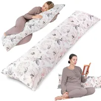 Totsy Baby Seitenschläferkissen mit Bezug Baumwolle 40 x 145