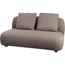Cane-Line Capture 2-Sitzer Sofamodul, taupe