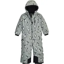 KILLTEC first instinct by killtec Kinder Skioverall/Schneeanzug mit Kapuze FISW 26 MNS ONPC, stahlmint, 122, 42104-000