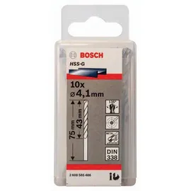 Bosch HSS-G Metallbohrer 4,1 mm 10er-Pack