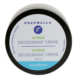 SOAPWALLA Deodorant Cream Sensitive Citrus 15 g