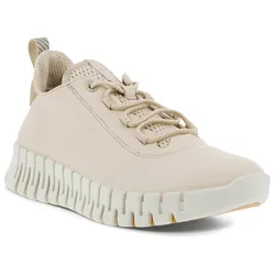 Slip-On Sneaker ECCO "GRUUV W", Damen, Gr. 37, beige, Leder, sportlich, Schuhe Sneaker, Freizeitschuh, Halbschuh, Slipper mit ergonomischer Fluidform Sohle
