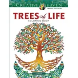 Dover Trees of Life Coloring Book (Creative Haven Coloring Book)
