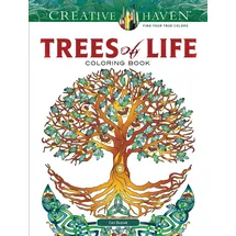 Dover Trees of Life Coloring Book (Creative Haven Coloring Book)