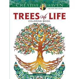 Dover Trees of Life Coloring Book (Creative Haven Coloring Book)
