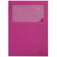 Exacompta Packung mit 100 Fenstermappen Forever, 120 g/m2 Recycling