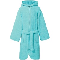 Erwin Müller Frottier Kinder-Kapuzenbademantel in mint | Gr.: 98/104