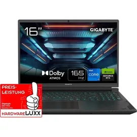 Gigabyte G6X 9KG-43DE854SH - Notebook 16" - Core i7-13650HX - RTX 4060 - 48GB RAM - 1 TB NVMe - Win11 - Schwarz