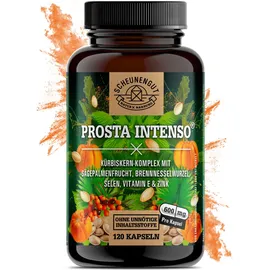 Scheunengut Scheunengut® Prosta Intenso Prostata Kapseln mit Kürbiskern, Sägepalme, Selen uvm. 120 St